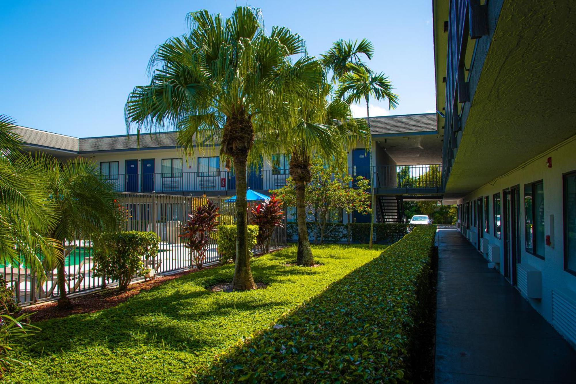 Motel 6-Lantana West Palm Beach, Fl Exteriör bild