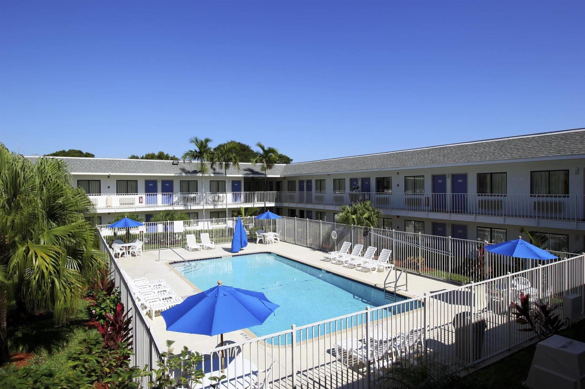 Motel 6-Lantana West Palm Beach, Fl Exteriör bild